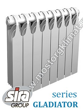 Биметаллические радиаторы отопления Sira Gladiator