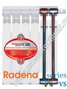 RADENA VC 500 с нижним подключением  